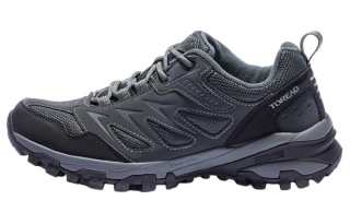 TOREAD Slip Resistant Abrasion Resistant Low top Hiking Shoes Men's Gray Black