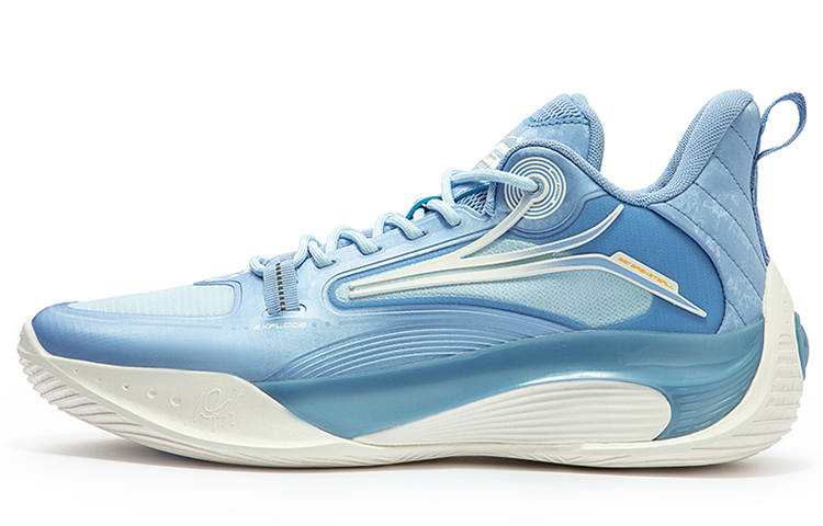 361° AG Sparkling 2.0 Cushioning Slip Resistant Low top Basketball Shoes Men's Sky Blue