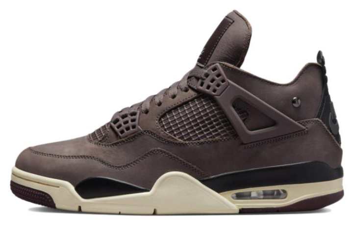 Jordan Jordan x A Ma Maniére Air Jordan 4 Retro Violet Ore Trendy Cushioning Slip Resistant Abrasion Resistant Lightweight