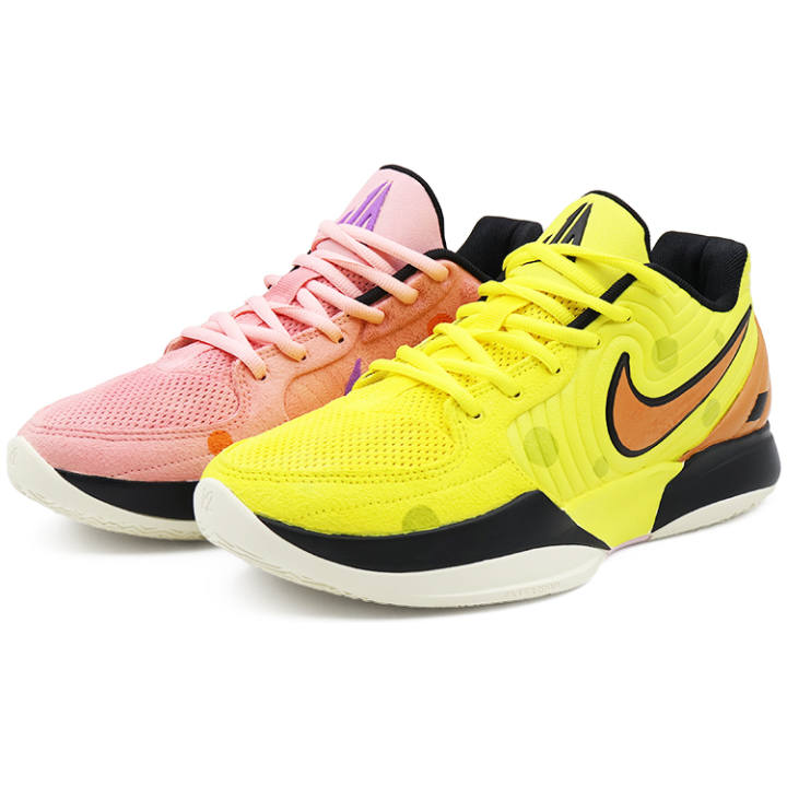 Nike Nike Ja Morant 2 Low top Basketball Shoes Unisex Yellow Pink