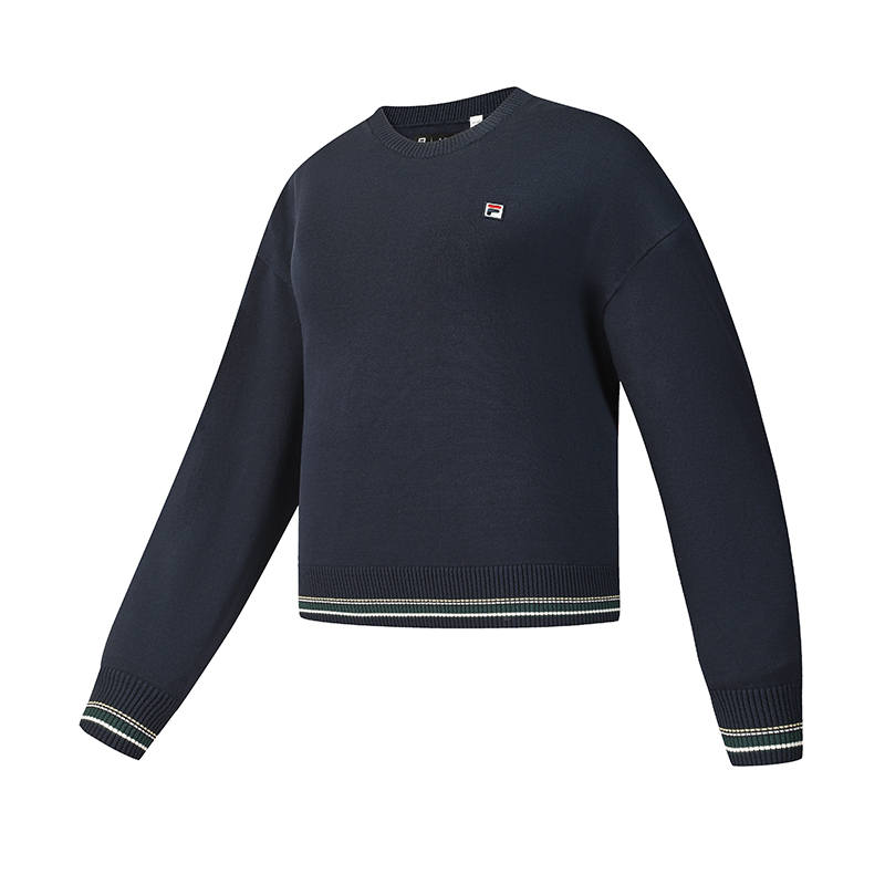 FILA Tennis Sweater Women's Serene Void Blue