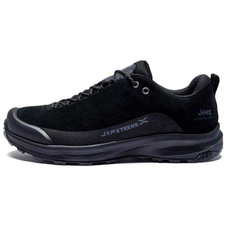 Jeep Wear resistant And Waterproof Low top Hiking Shoes Men's Black