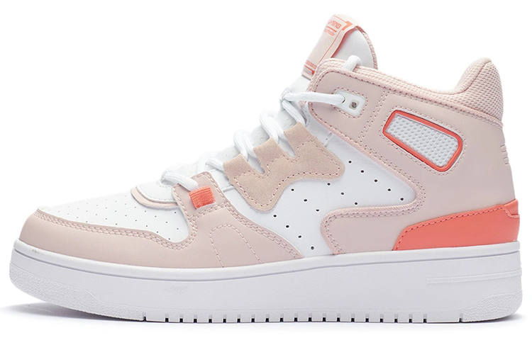 Li-Ning Li Ning Attack 2020 Synthetic Leather, Split Suede Cushioning Slip Resistant Abrasion Resistant Mid top