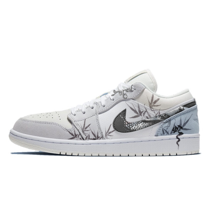 Jordan Jordan Air Jordan 1 Year Of The Snake Limited Edition, Bamboo Shadow Snakeskin Print Abrasion Resistant