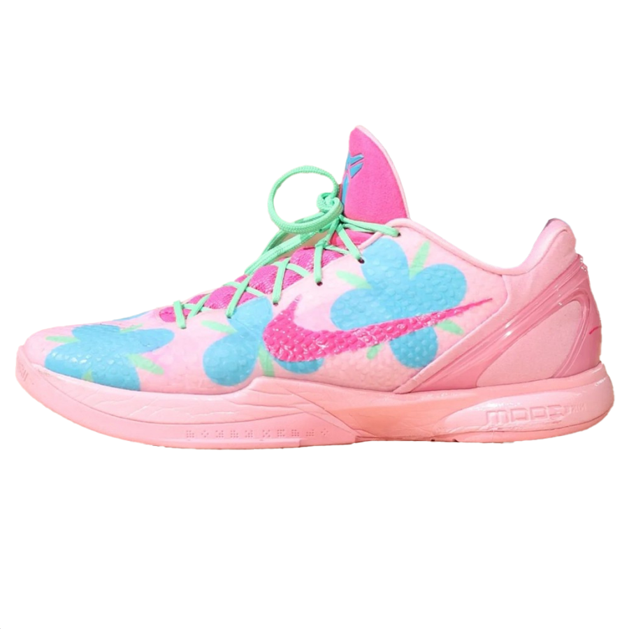 Nike Nike Zoom Kobe 6 Protro PE Cushioning Slip Resistant Low top Basketball Shoes Men's Pink