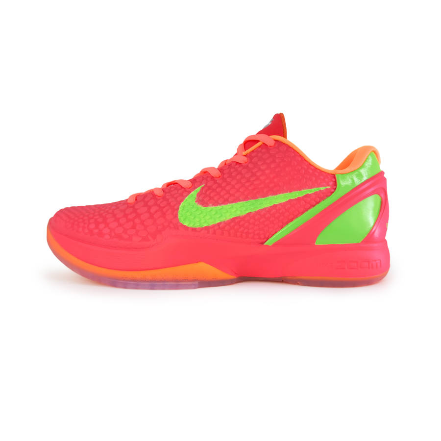 Nike Nike Zoom Kobe 6 Protro'Total Orange' Enchanted Red Abrasion Resistant Low top Basketball Shoes Unisex Red Green