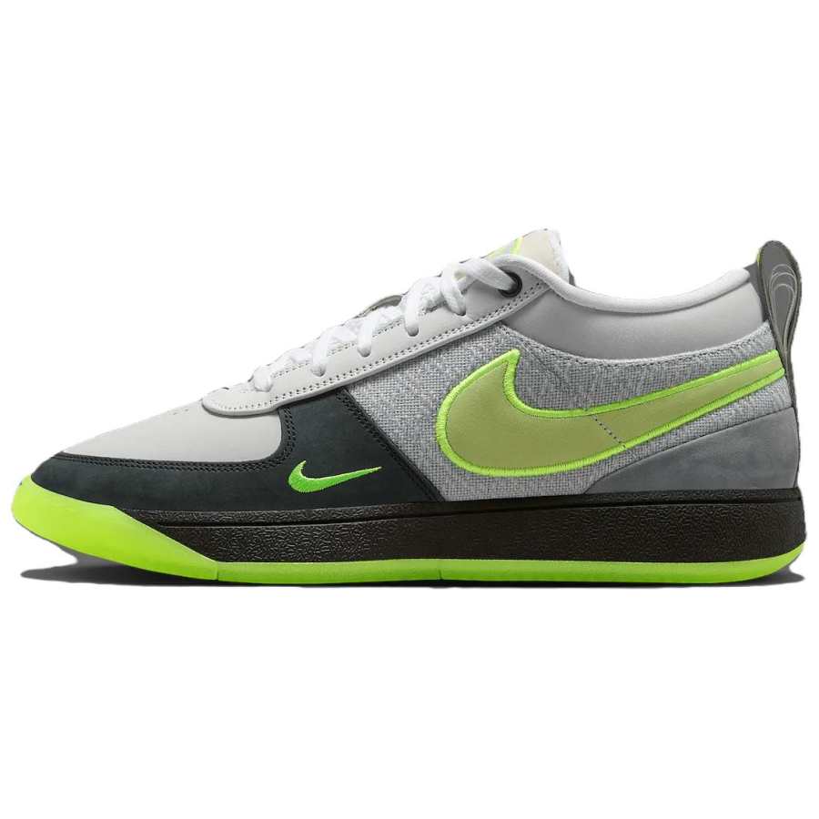 Nike Nike Book 1 Slip Resistant Abrasion Resistant Low top Basketball Shoes Men's Gray Black
