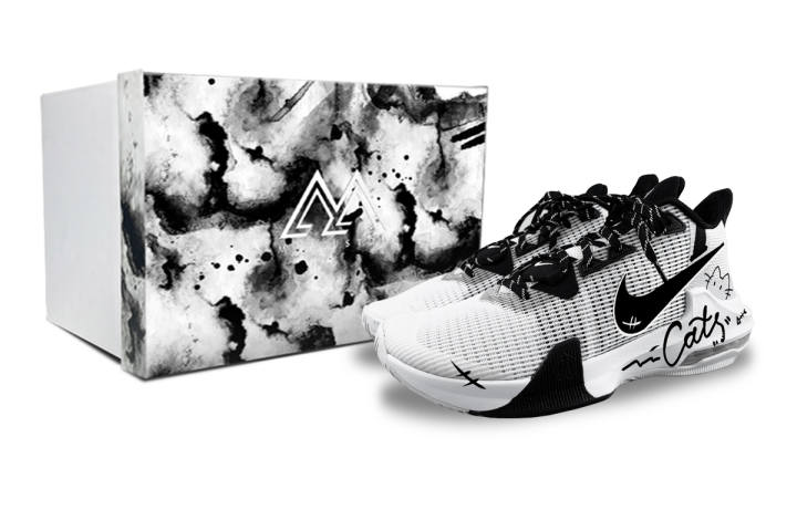 Nike Nike Air Max Impact 3 Low top Basketball Shoes Men's Black White Gray