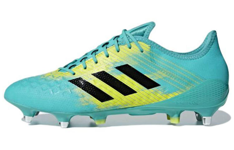 Adidas Adidas Predator Malice Control Soft Ground Boots Comfortable Abrasion Resistant Low top Training Shoes Men's