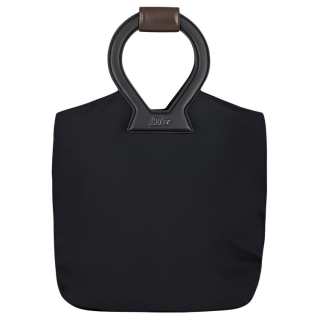 Moose Knuckles Brook Forest, Collaboration Round Controller Design Shoulder Bag, Crossbody Bag, Handbag Unisex Black