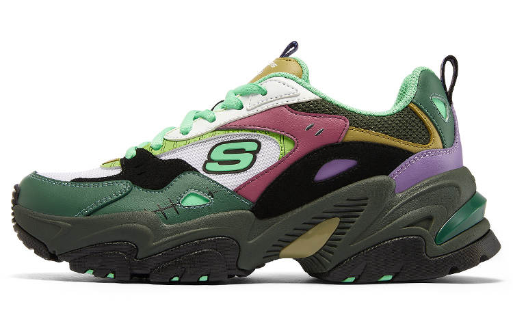 Skechers Stamina V2 X One Piece 'Green Multicolor' Women's