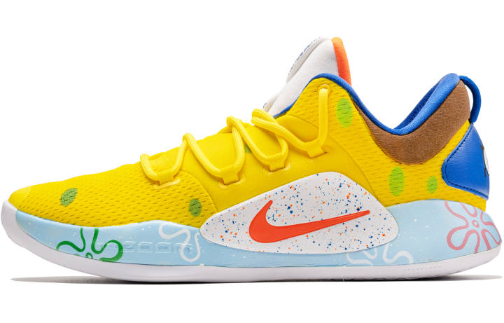 Nike Nike Hyperdunk X Slip Resistant Slip Resistant Low top Basketball Shoes Men's Yellow Pink