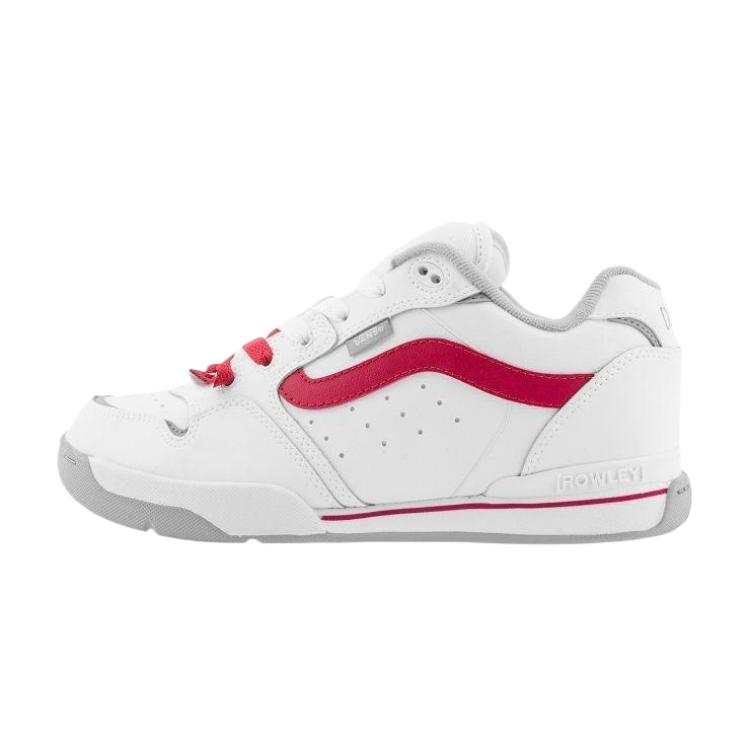 Vans Vans Comfortable Low top Chunky Sneakers Unisex White Red