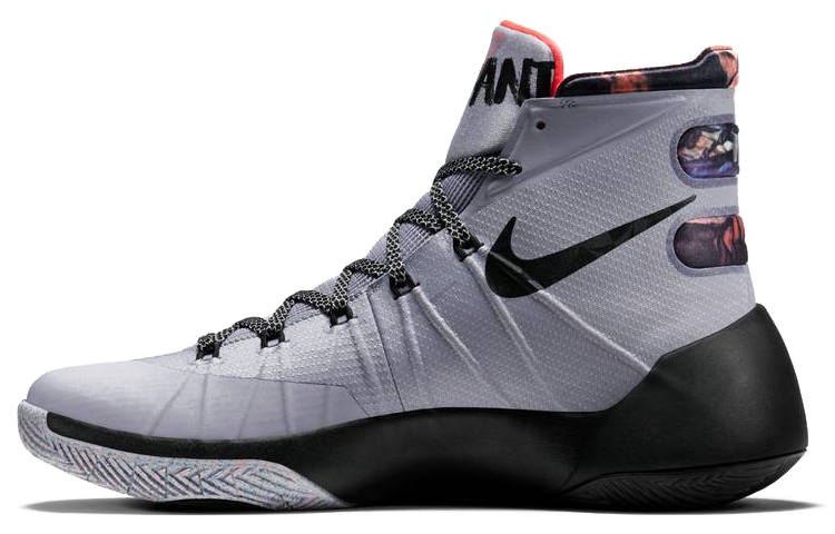 Nike Nike Hyperdunk 2015 Basketball Shoes Men's High Top Gray/Black