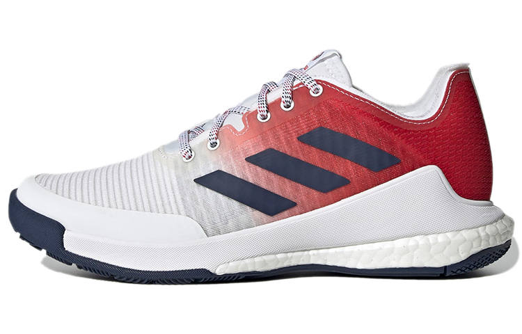 Adidas Adidas Crazyflight Low top Training Shoes Women's White Red Blue