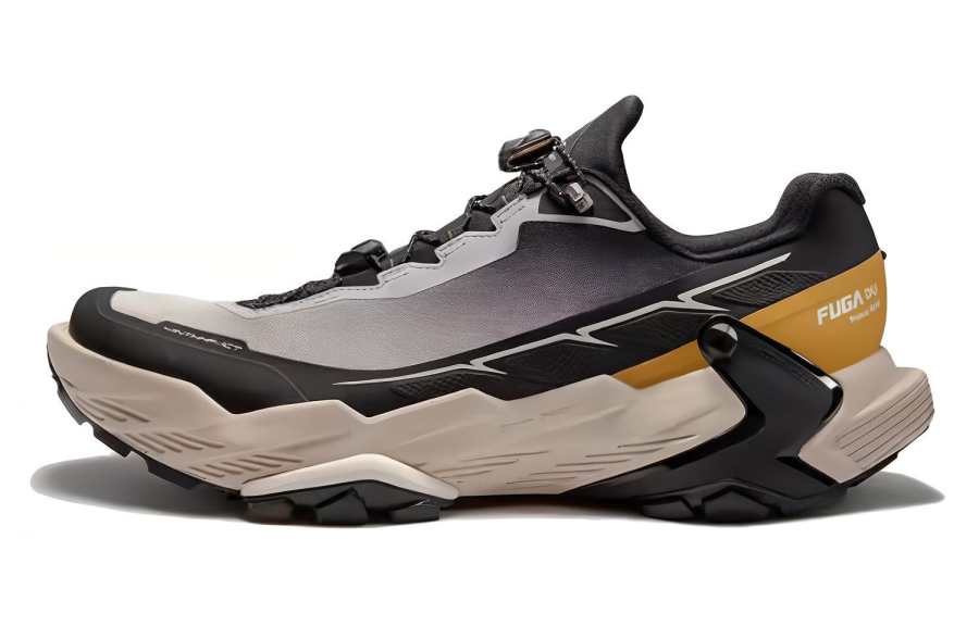 KAILAS FUGA Running Shoes Men's Unbleached Original Color/Ink Black