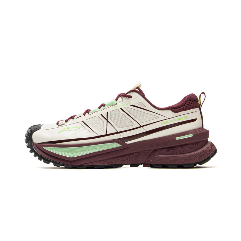 Li-Ning Li Ning Outdoor CF Tracing, Xingchuan SE Sports Slip Resistant, Abrasion Resistant, Waterproof, Lightweight Low top