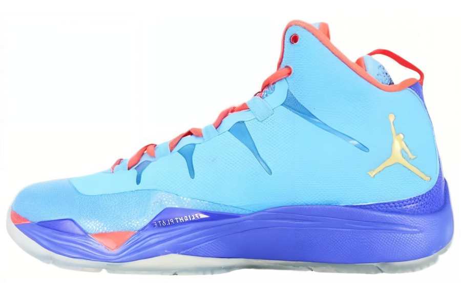 Jordan Jordan Super Fly 2 Comfortable Round Toe Cushioning Slip Resistant Cushioning Slip Resistant Mid top Basketball Shoes