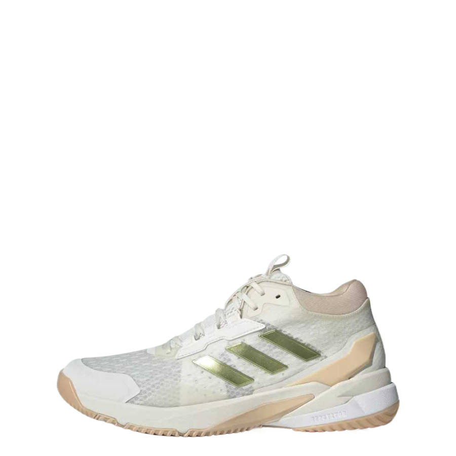 Adidas Adidas Crazyflight 6 Abrasion Resistant Low top Training Shoes Women's Beige