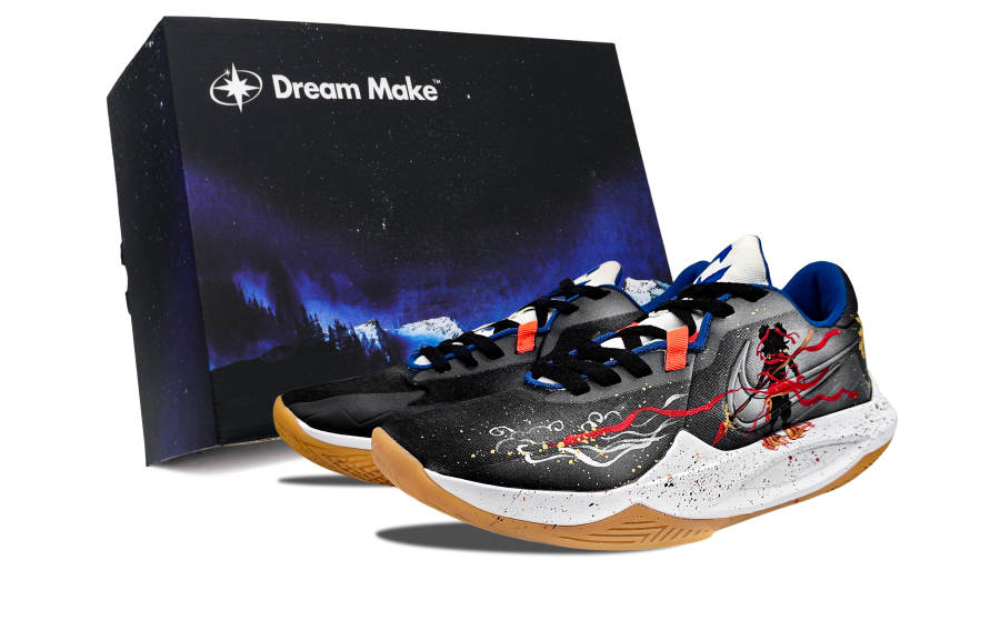 Nike Nike Precision 6 Wind And Fire Ne Zha BBOX Fashion Trend Abrasion Resistant Support Abrasion Resistant Support Low top