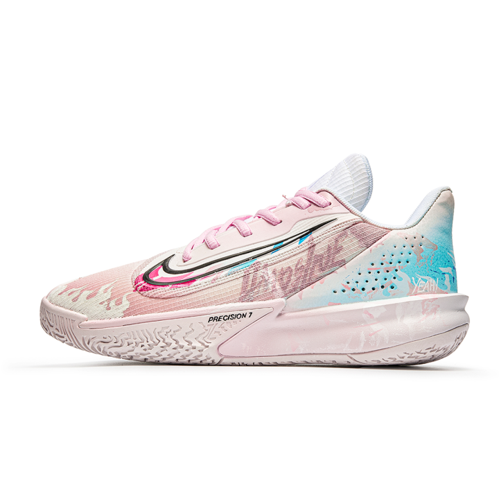 Nike Nike Precision 7 Da Vinci Custom, Realm Of Ice Love Slip Resistant Abrasion Resistant Slip Resistant Abrasion Resistant