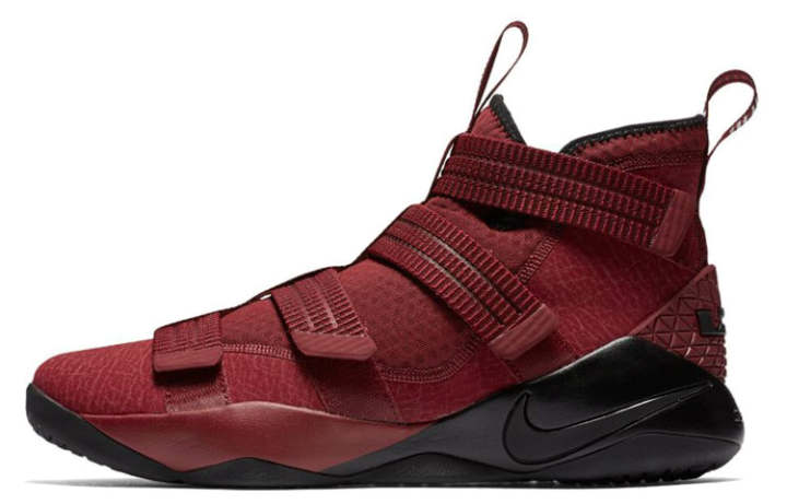 Nike Nike LeBron Zoom Soldier 11 Burgundy