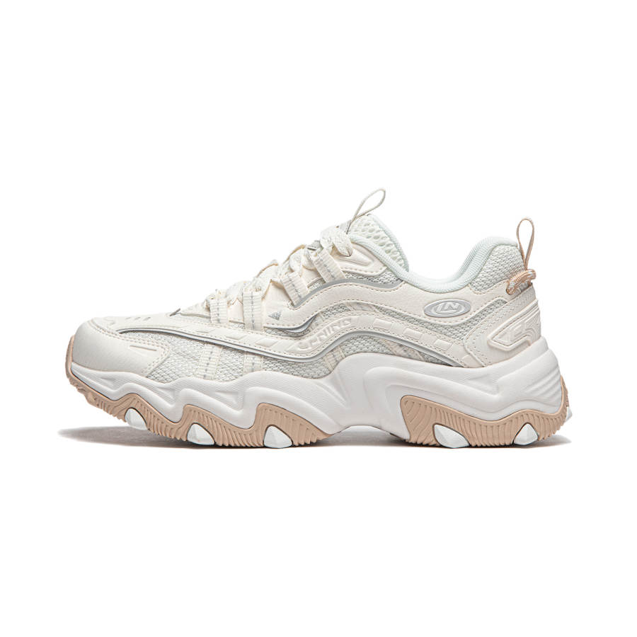 Li-Ning Li Ning Cat Paw Lite 2 Low top Chunky Sneakers Women's Ivory