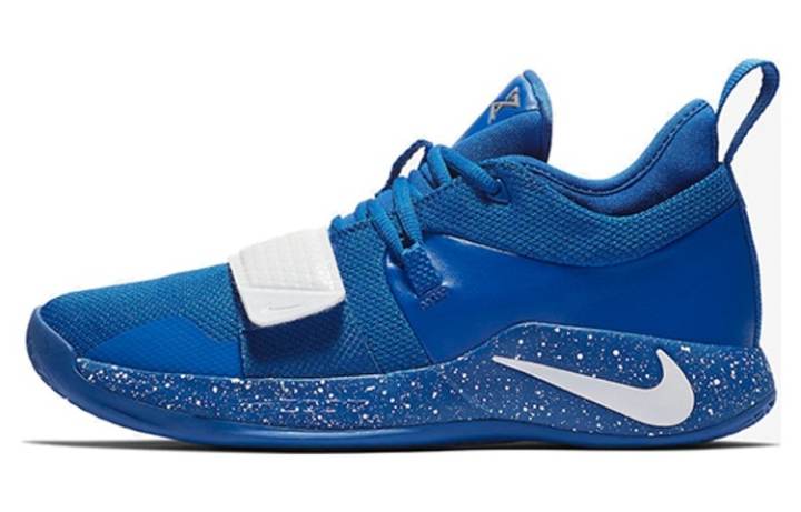 Nike Nike PG 2.5 Royal Slip Resistant Lightweight Non slip Lightweight Low top Performance Basketball Shoes Men's Royal Blue
