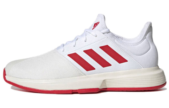 Adidas Adidas GameCourt Tennis Shoes Men's Low Top White/Red
