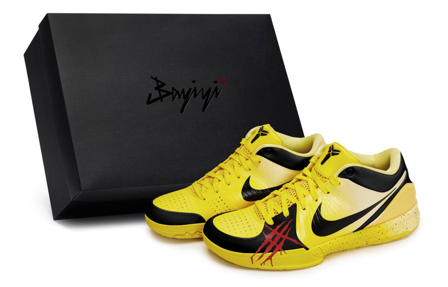 Nike Nike Zoom Kobe 4 Kobe 4 811, Spirit Of The Dragon, Special Shoe Box Abrasion Resistant Low top Basketball Shoes Unisex