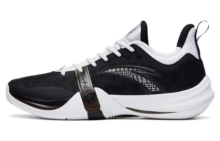 Anta Crazy 4 Team Cushioning Slip Resistant Abrasion Resistant Cushioning Slip Resistant Abrasion Resistant Low top