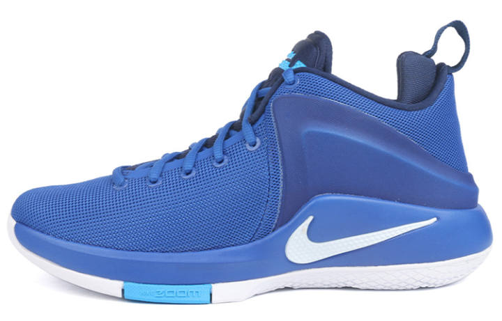Nike Nike Zoom Witness EP Basketball Shoes Men's Mid Top Blue/White