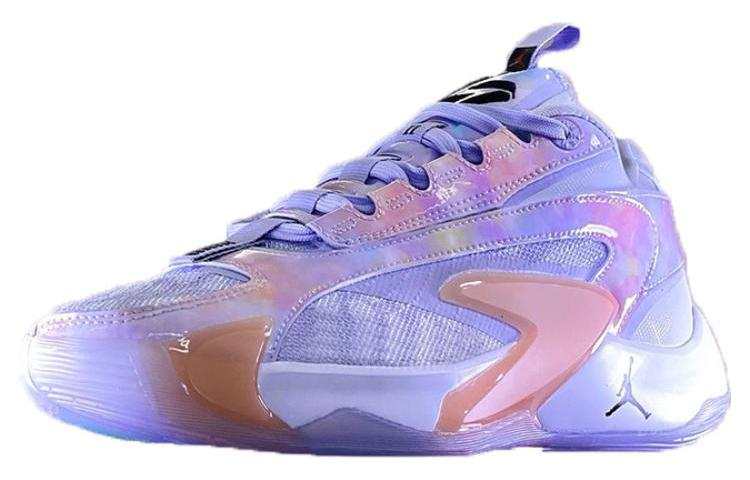 Jordan Jordan Luka 2 Doncic 2 Abrasion Resistant Breathable High top Basketball Shoes Men's Purple