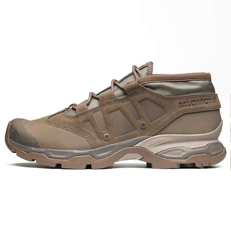 SALOMON JUNGLE YLTRA LOW ADVANCED Comfortable Low top Outdoor Shoes Unisex Taupe