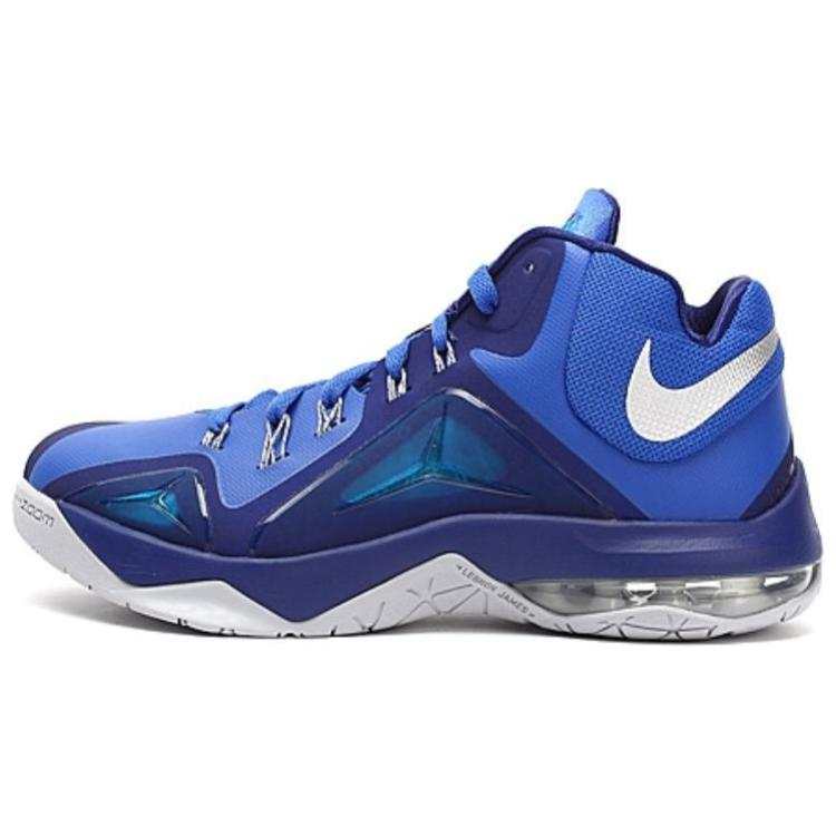 Nike Nike Ambassador 7 Slip Resistant Abrasion Resistant Mid top Basketball Shoes Men's Blue