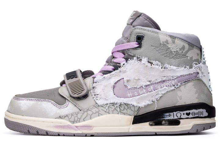 Jordan Jordan Legacy 312 ADCDAVINCI Custom, Shared Playlist Cushioning Slip Resistant Cushioning Slip Resistant High top