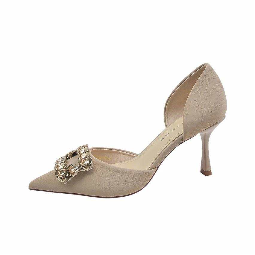 UMEK Slim Heel High Heels Women's