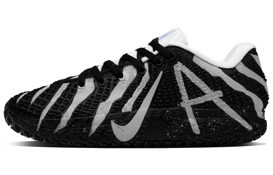 Nike Nike Ja Morant 3 Blitzkrieg Synthetic Leather Abrasion Resistant Abrasion Resistant Low top Basketball Shoes Unisex