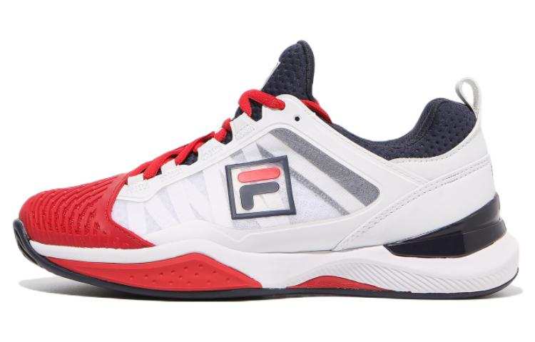 FILA Lace Up Cushioning Abrasion Resistant Low top Tennis Shoes Unisex