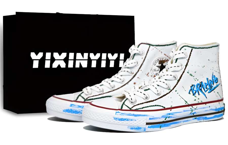 Converse Chuck 70 Abrasion Resistant Abrasion Resistant High top Canvas Shoes Unisex Sky Blue