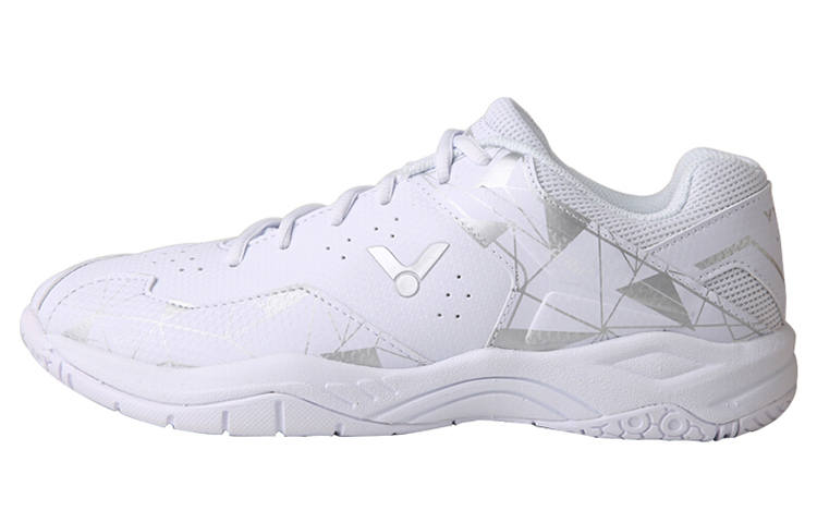 VICTOR Textile, Synthetic Leather High rebound Slip Resistant, Abrasion Resistant, Breathable Low top Badminton Shoes