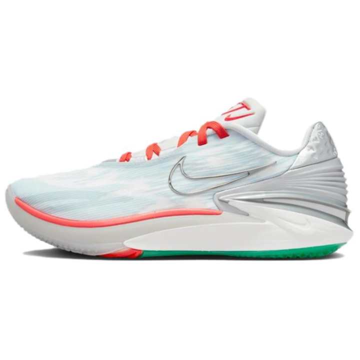 Nike Nike Air Zoom G.T. Cut 2 Cushioning Slip Resistant Coverage Low top Basketball Shoes Unisex White Blue Red Green