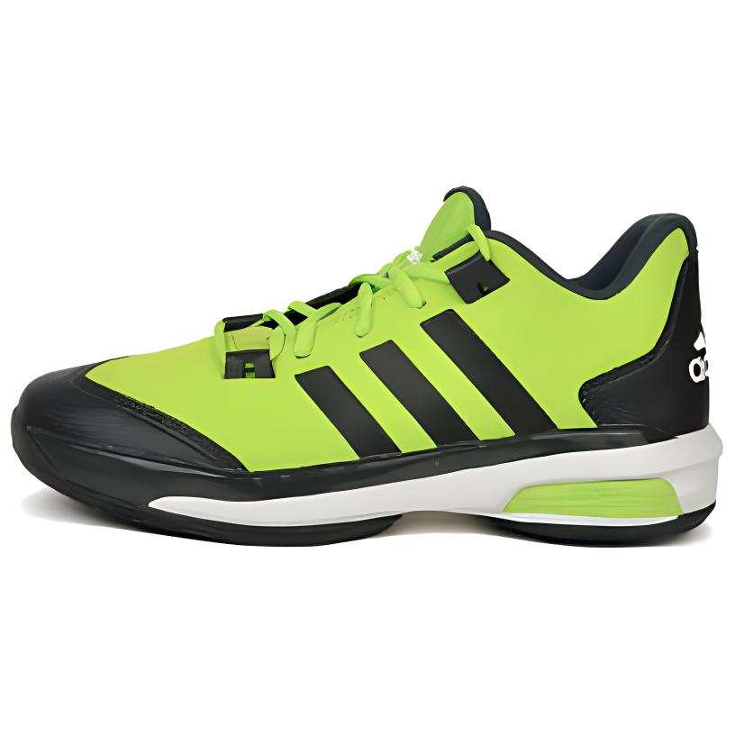 Adidas Adidas Crazy 1 Speed Cushioning Slip Resistant Abrasion Resistant Low top Basketball Shoes Men's Black Green