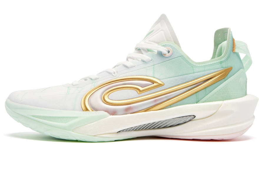 QIAODAN Thorn RISE 2.0 Colored Glaze Cushioning Coverage Rebound Super Light Breathable Low top Basketball Shoes Men's