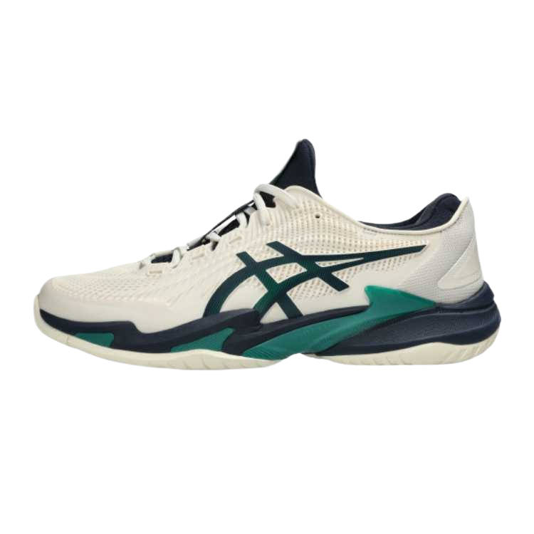 ASICS Court FF 3 Textile, Synthetic Leather Low top Tennis Shoes Men's Beige