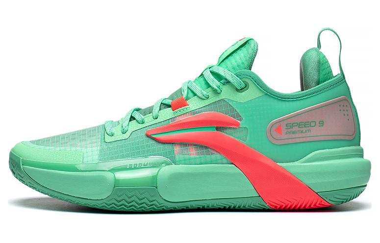 Li-Ning Li Ning Speed 9 Premium PRM Summer Textile, Synthetic Leather Cushioning Slip Resistant Abrasion Resistant Low top