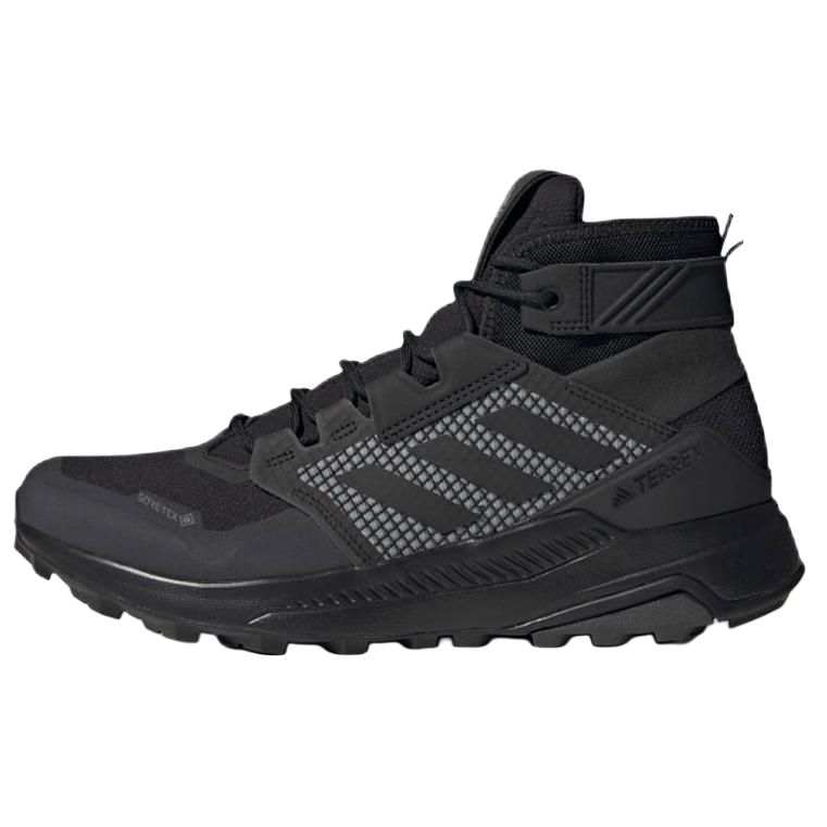 Adidas Adidas Terrex Trailmaker Mid Gore Te Trendy Slip Resistant Slip Resistant High top Hiking Shoes Men's Black