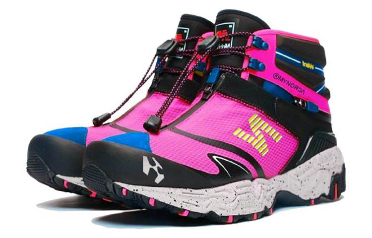 New Balance ACRONYM x New Balance Comfortable High top Basketball Shoes Unisex Pink Black