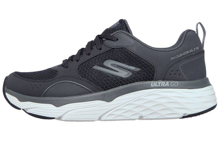 Skechers Max Cushioning Elite Rivalry Low top Training Shoes Men's Black