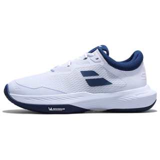 Babolat SFX 4 Abrasion Resistant Breathable Low top Tennis Shoes Men's White Blue
